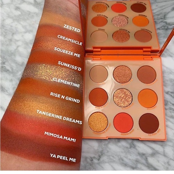 ColourPop Orange You Glad Eyeshadow Palette BNIB - Picture 12 of 13